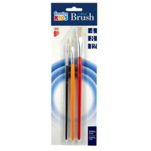 Set pensule pictura din par natural, Marimi: 4, 8, 12
