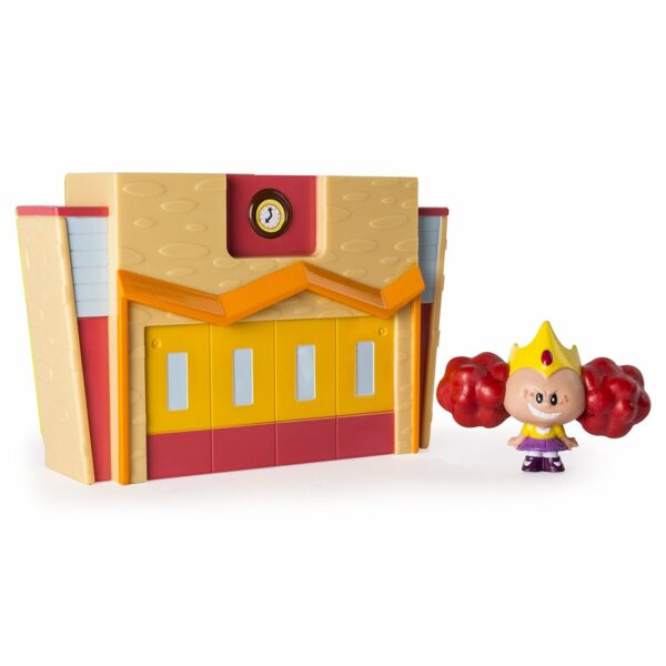 Set tematic cu figurina Powerpuff Girls - Curtea scolii
