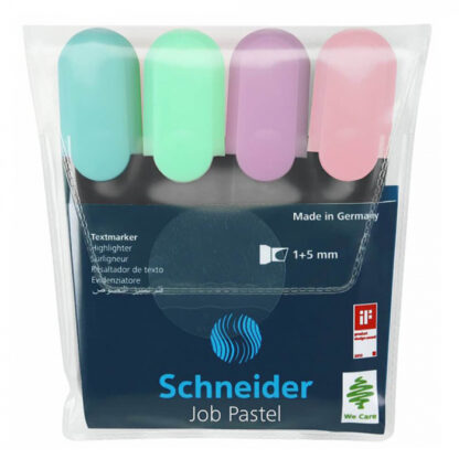 set textmarker schneider job 6 culori pastel copie 3407 8222