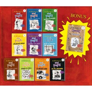 Jurnalul unui pusti, volumele 1-10 + Jurnalul meu, Jeff Kinney