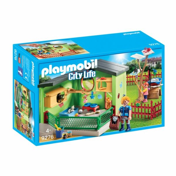 Set figurine Playmobil - Hotel pentru pisicute (9276)