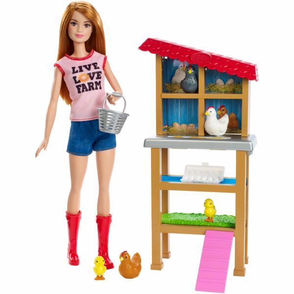 Set de joaca Barbie, Fermier, FXP15