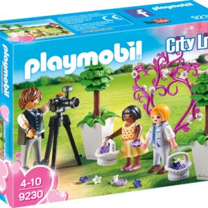 Set Playmobil City life Wedding - Copii cu flori si fotograf (9230)