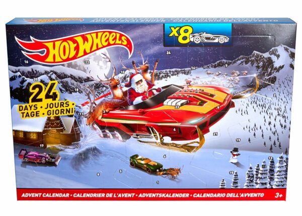 Set vehicule si Calendar Hot Wheels