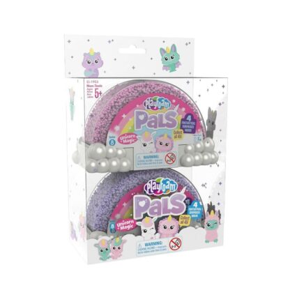 spuma de modelat playfoam unicorni magici set 2 bucati