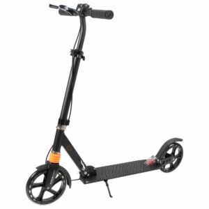 Trotineta pliabila cu 2 roti Action One CityGlide 2XL, Negru