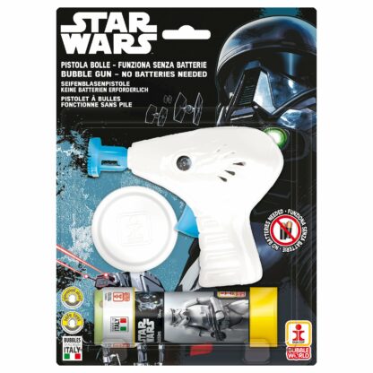 star wars pistol baloane de sapun alb