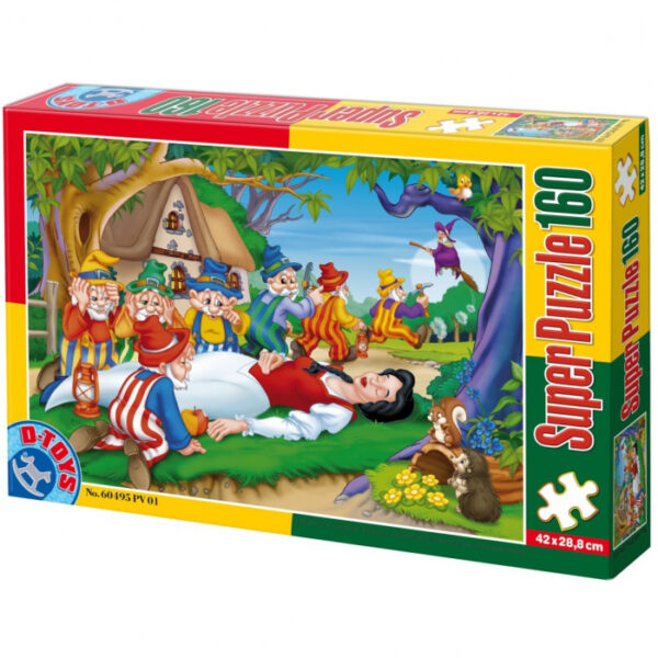 Super Puzzle Alba ca Zapada 160 Piese 60495