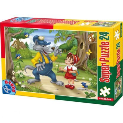 super puzzle scufita rosie 24 piese 60372 12971 6937