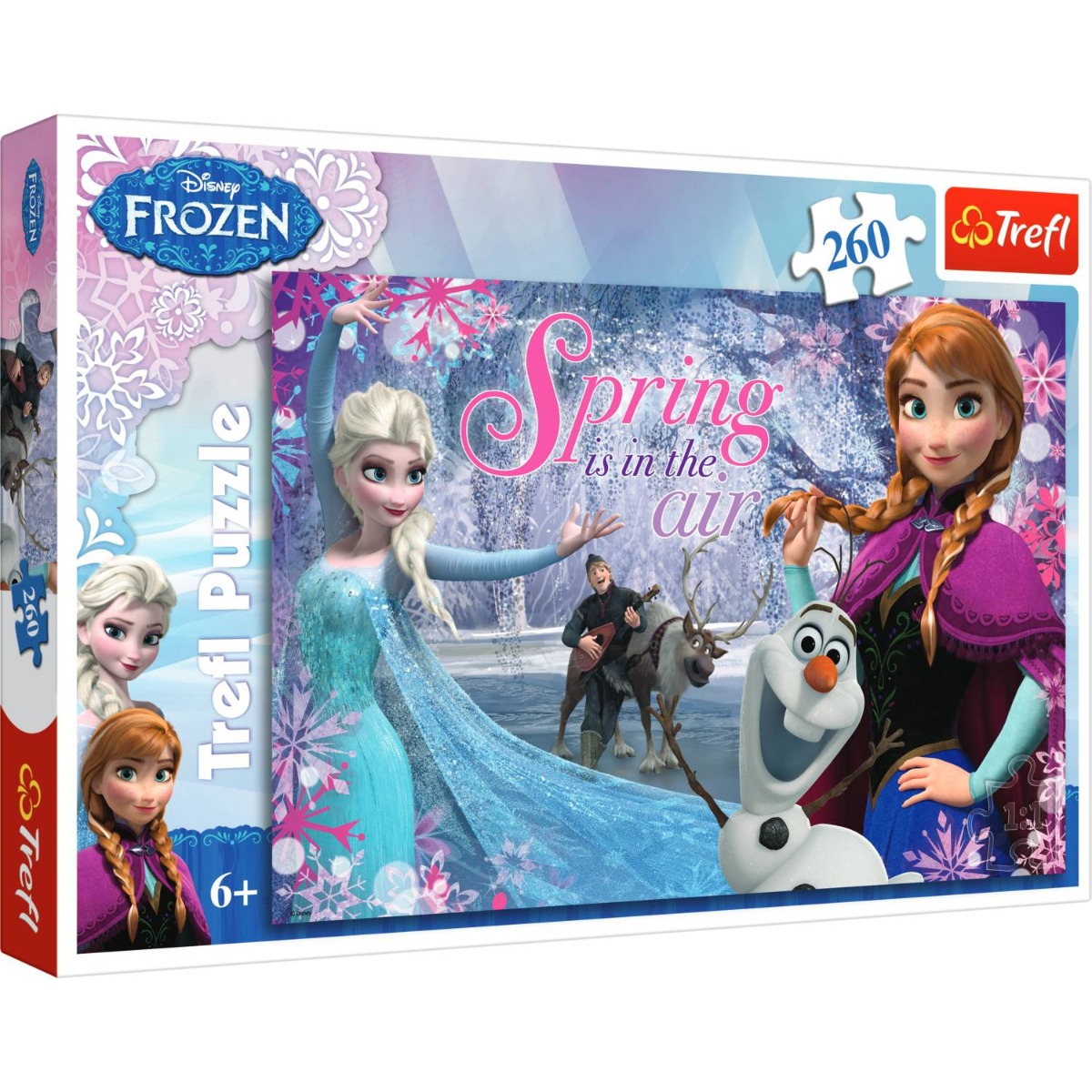 Puzzle Trefl 260 piese, Dragoste in tinutul de gheata, Disney Frozen 1 Puzzle Trefl 260 piese, Dragoste in tinutul de gheata, Disney Frozen