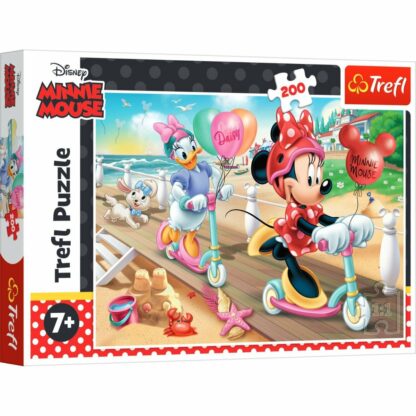 tf13262 puzzle trefl 200 piese minnie la plaja minnie mouse 2