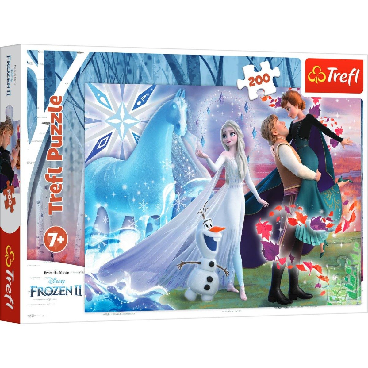 Puzzle Trefl 200 piese, Lumea magica a surorii, Disney Frozen 2 1 Puzzle Trefl 200 piese, Lumea magica a surorii, Disney Frozen 2