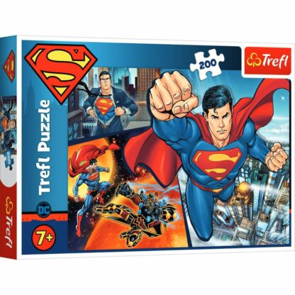 tf13266 001w puzzle trefl 200 piese superman 1