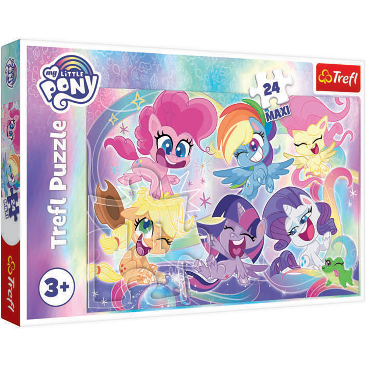 Puzzle Maxi Trefl, My Little Pony, Prietenia poneilor, 24 piese 1 Puzzle Maxi Trefl, My Little Pony, Prietenia poneilor, 24 piese