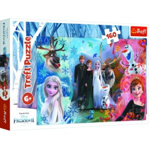 Puzzle Trefl 160 piese, Vreau sa cred in vise, Disney Frozen 2