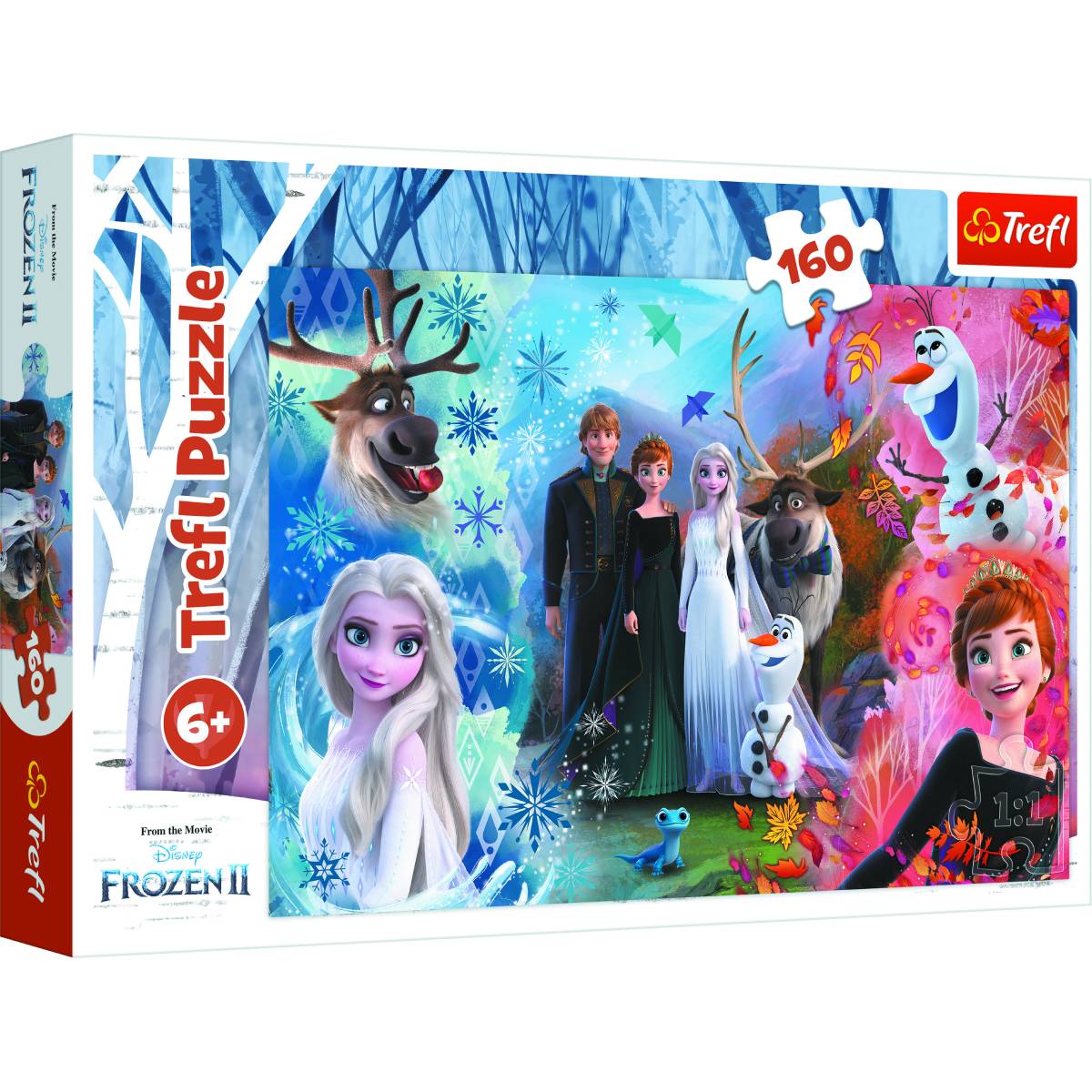 Puzzle Trefl 160 piese, Vreau sa cred in vise, Disney Frozen 2 1 Puzzle Trefl 160 piese, Vreau sa cred in vise, Disney Frozen 2