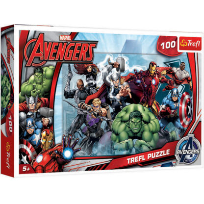 tf16272 001w puzzle trefl avengers la atac 100 piese