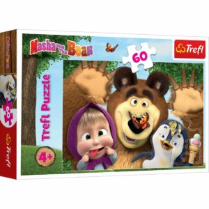 Puzzle Trefl 60 piese, Ziua fericita a Mashei