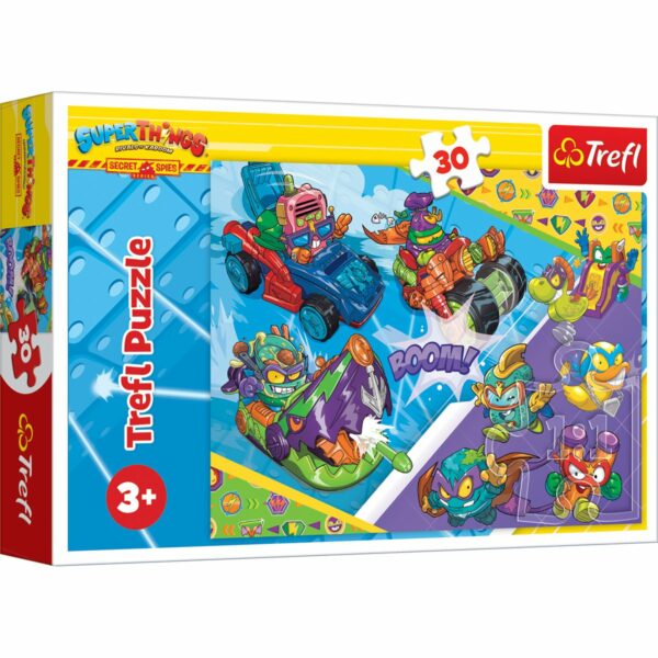 Puzzle Trefl 30 piese, Echipa Super Spionilor, Super Things