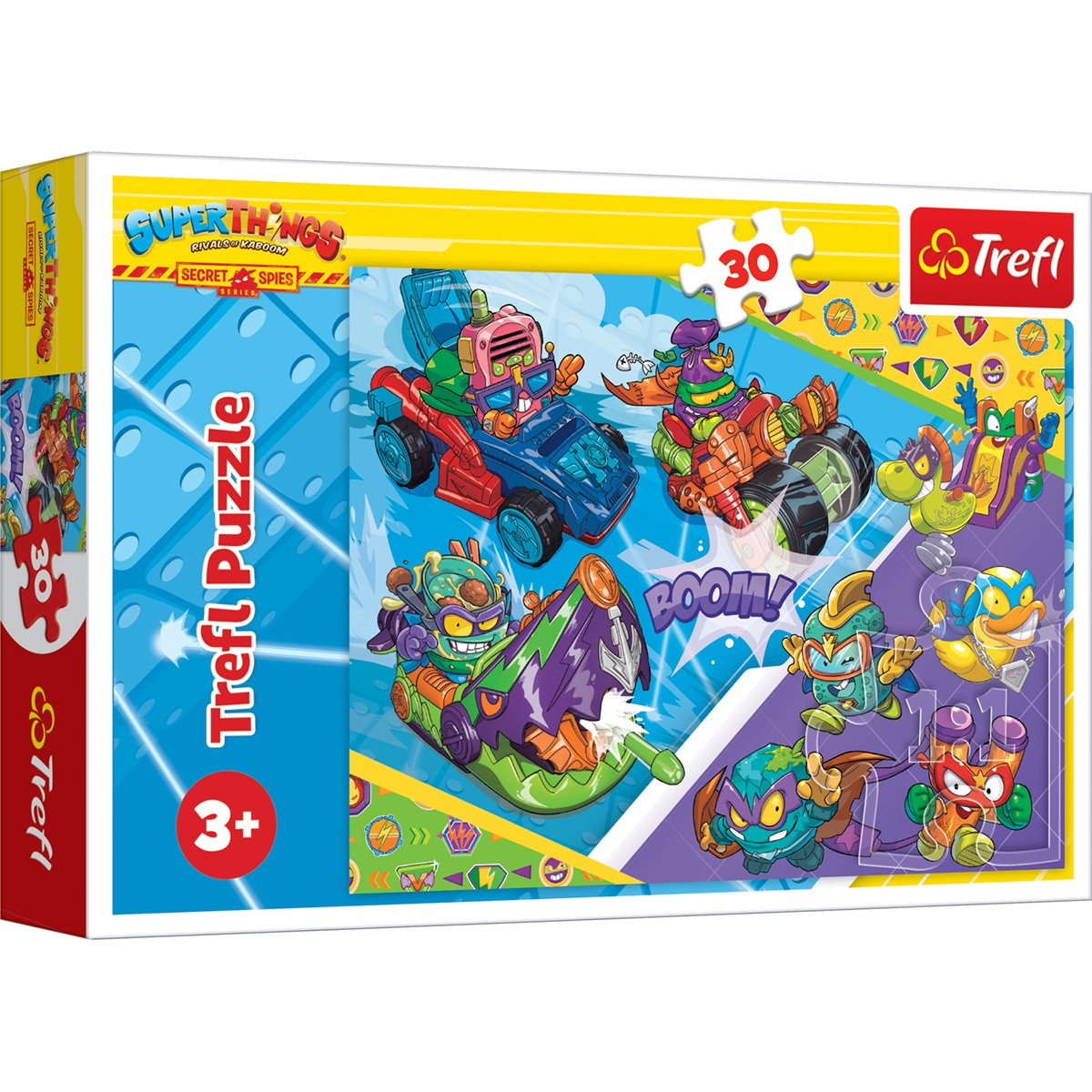 Puzzle Trefl 30 piese, Echipa Super Spionilor, Super Things 1 Puzzle Trefl 30 piese, Echipa Super Spionilor, Super Things