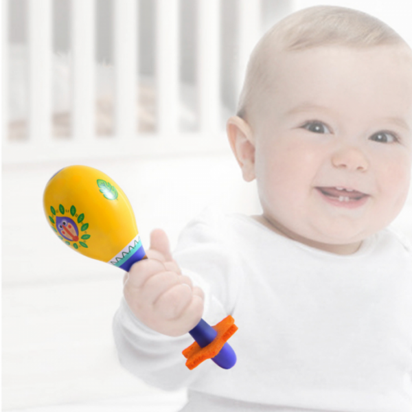 Jucarie instrument Maracas din Lemn