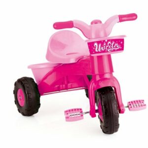 Tricicleta fara maner My First Trike Dolu Unicorn, Roz