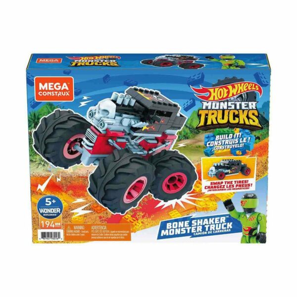 Masinuta Hot Wheels, Megaconstrux, Mini Trucks, GVM27