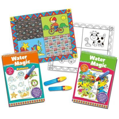 water magic set carti de colorat cadou 2 buc